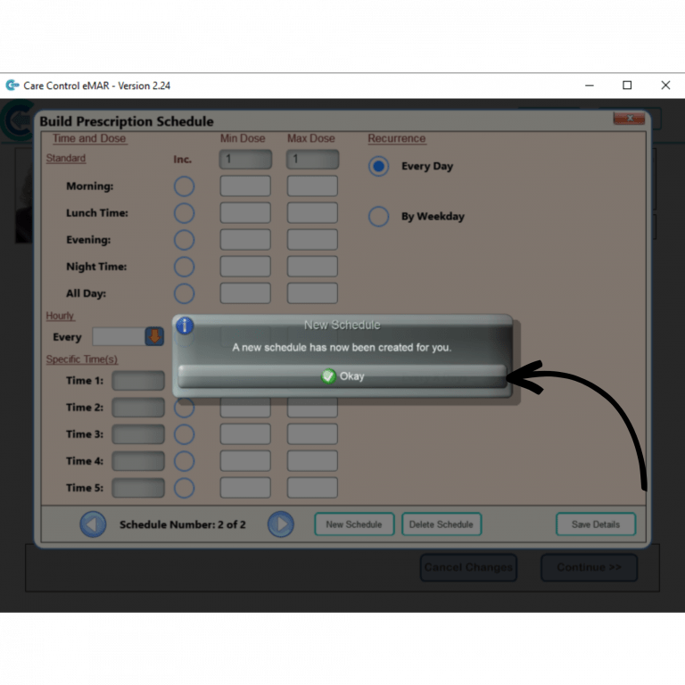 Building a Complex Medication Schedule – Care Control Learning Hub