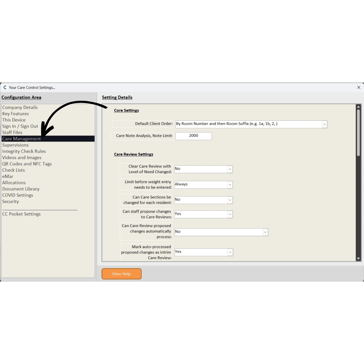 Care Note Analysis – Care Control Learning Hub