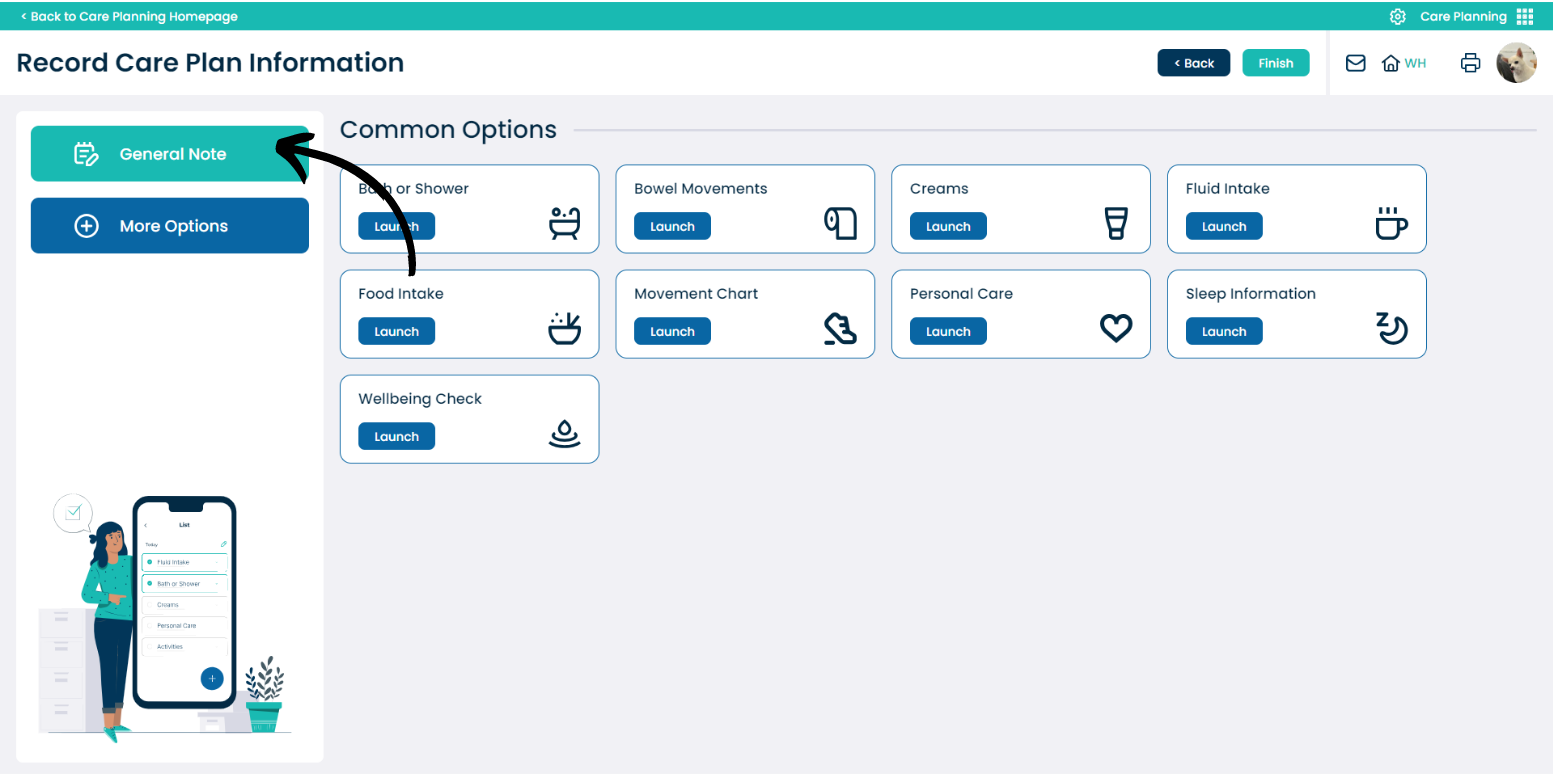 General Note – Care Control Learning Hub