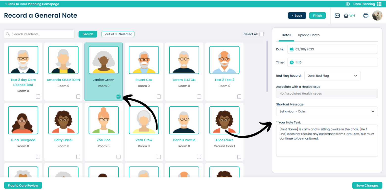 General Note – Care Control Learning Hub