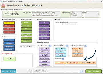 Watlow Chart Waterlow Monitoring Scoring – Care Control Learning Hub