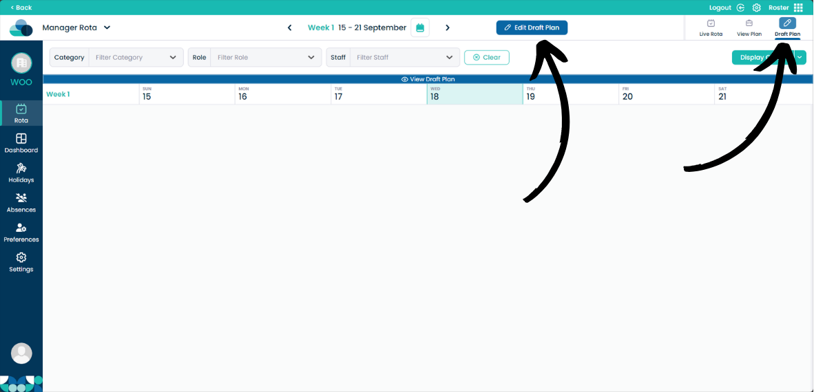 Swap Shift in Cloud Roster – Care Control Learning Hub