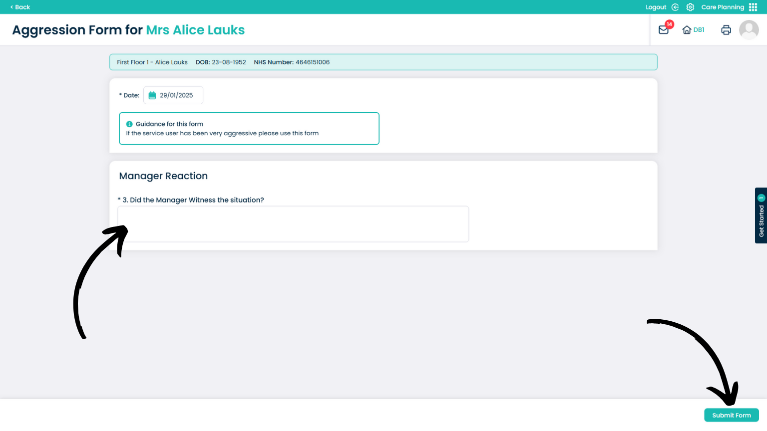 Utilising Single Custom Form Workflows – Care Control Learning Hub