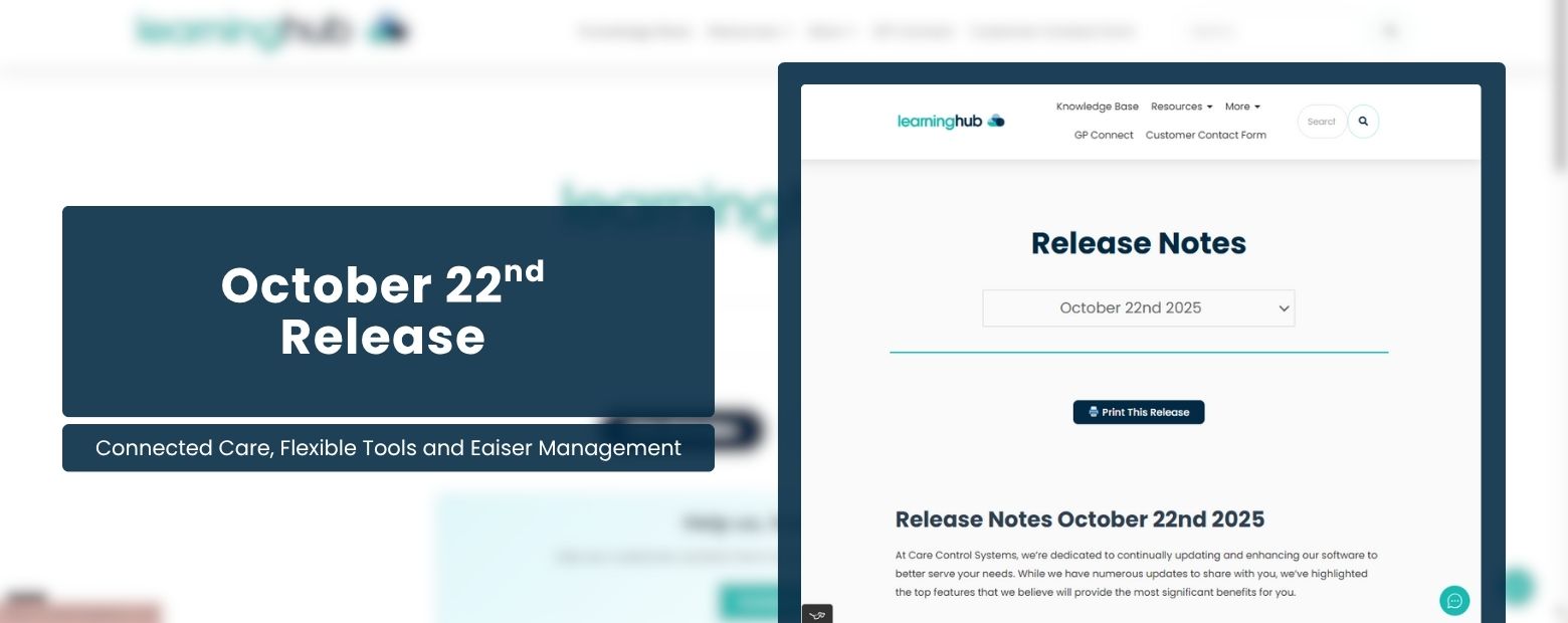 October 22nd Release